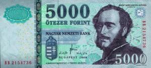 Gallery image for Hungary p199a: 5000 Forint