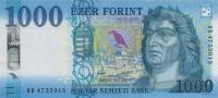 p203b from Hungary: 1000 Forint from 2018