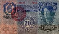 p21A from Hungary: 20 Korona from 1920