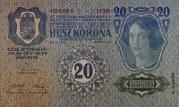 p21 from Hungary: 20 Korona from 1920