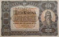 p66s from Hungary: 1000 Korona from 1920