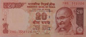 p103e from India: 20 Rupees from 2013