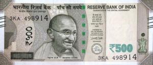 Gallery image for India p114i: 500 Rupees