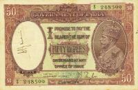 p9e from India: 50 Rupees from 1930