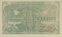 p35Ca from Indonesia: 0.5 New Rupiah from 1949