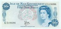 p33a from Isle of Man: 50 New Pence from 1979