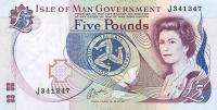 p41b from Isle of Man: 5 Pounds from 1983