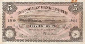 p6Ab from Isle of Man: 5 Pounds from 1945