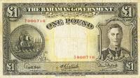 p11e from Bahamas: 1 Pound from 1936