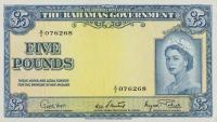 p16d from Bahamas: 5 Pounds from 1953