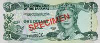 Gallery image for Bahamas p57s: 1 Dollar
