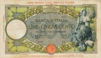 Gallery image for Italian East Africa p3a: 500 Lire