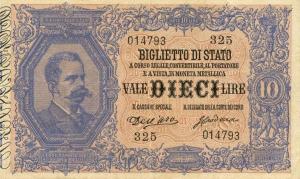 Gallery image for Italy p20a: 10 Lire
