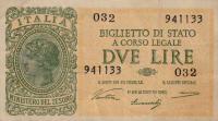 Gallery image for Italy p30a: 2 Lire