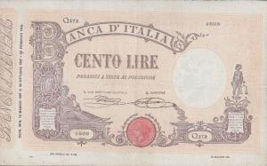 p39e from Italy: 100 Lire from 1919