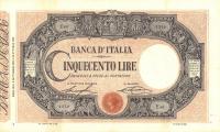 p40f from Italy: 500 Lire from 1919