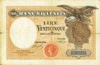 p42a from Italy: 25 Lire from 1918