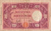 p69 from Italy: 500 Lire from 1943