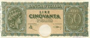 Gallery image for Italy p74s: 50 Lire