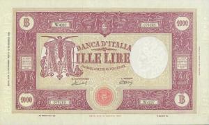 p81b from Italy: 1000 Lire from 1950