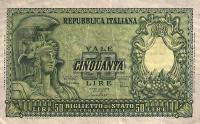 Gallery image for Italy p91b: 50 Lire