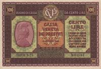Gallery image for Italy pM8: 100 Lire
