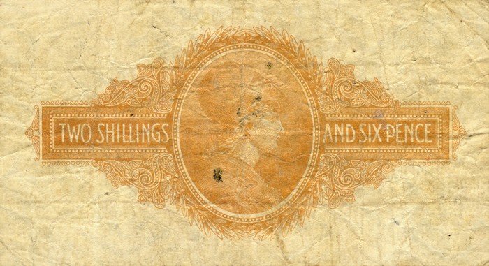 Back of Jamaica p27: 2 Shillings from 1904