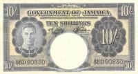 p46 from Jamaica: 10 Shillings from 1960