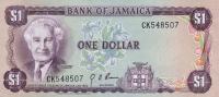 Gallery image for Jamaica p59a: 1 Dollar