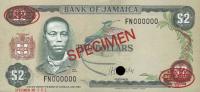 Gallery image for Jamaica p60s: 2 Dollars