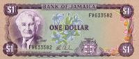 Gallery image for Jamaica p64b: 1 Dollar