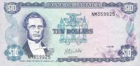 Gallery image for Jamaica p67a: 10 Dollars