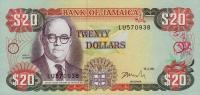 Gallery image for Jamaica p72g: 20 Dollars