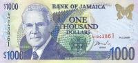 Gallery image for Jamaica p78a: 1000 Dollars