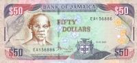 p79a from Jamaica: 50 Dollars from 2000