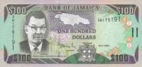 Gallery image for Jamaica p80b: 100 Dollars