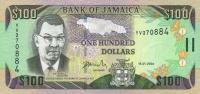 Gallery image for Jamaica p80d: 100 Dollars