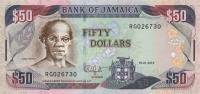 Gallery image for Jamaica p83e: 50 Dollars