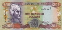 Gallery image for Jamaica p81b: 500 Dollars