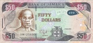 p94b from Jamaica: 50 Dollars from 2015