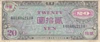 p72 from Japan: 20 Yen from 1946