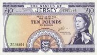 p10r from Jersey: 10 Pounds from 1972