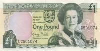 p20a from Jersey: 1 Pound from 1993
