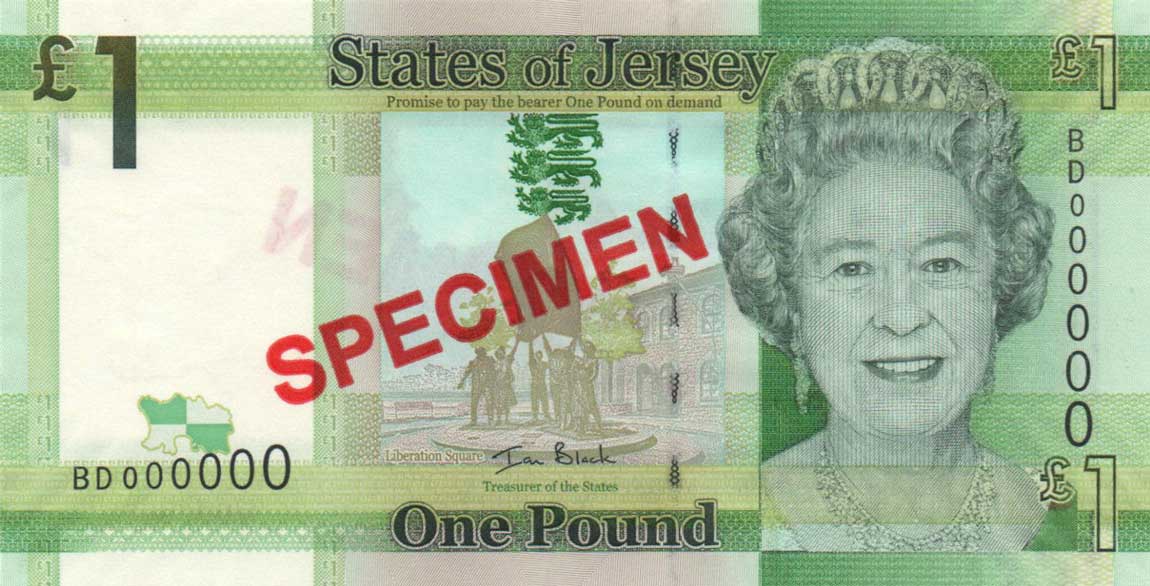 Front of Jersey p32s: 1 Pound from 2010