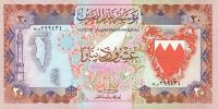 p10a from Bahrain: 20 Dinars from 1973