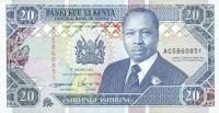 p31b from Kenya: 20 Shillings from 1994