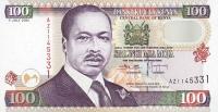 p37f from Kenya: 100 Shillings from 2001