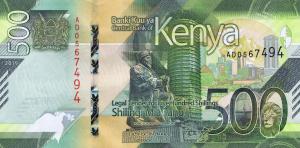 p55 from Kenya: 500 Shillings from 2019