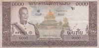 p14a from Laos: 1000 Kip from 1963