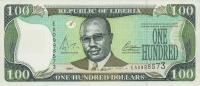 Gallery image for Liberia p30b: 100 Dollars